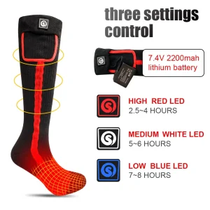 Winter Heated Rechargeable Socks