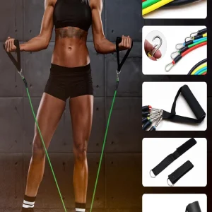 11 Piece Resistance Band  Set