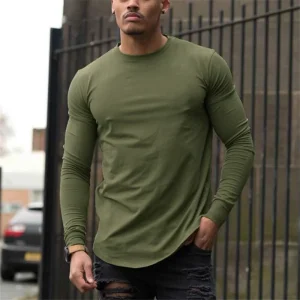 Cotton Long Sleeve T-shirt